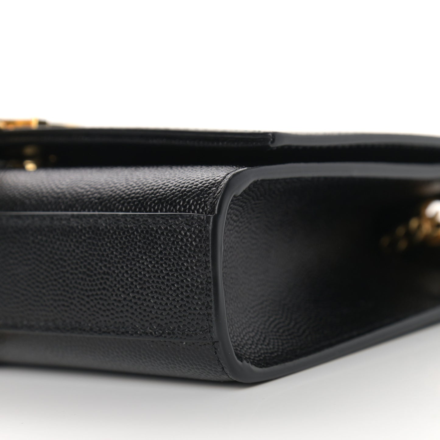 Grain De Poudre Small Classic Monogram Kate Tassel Satchel Black