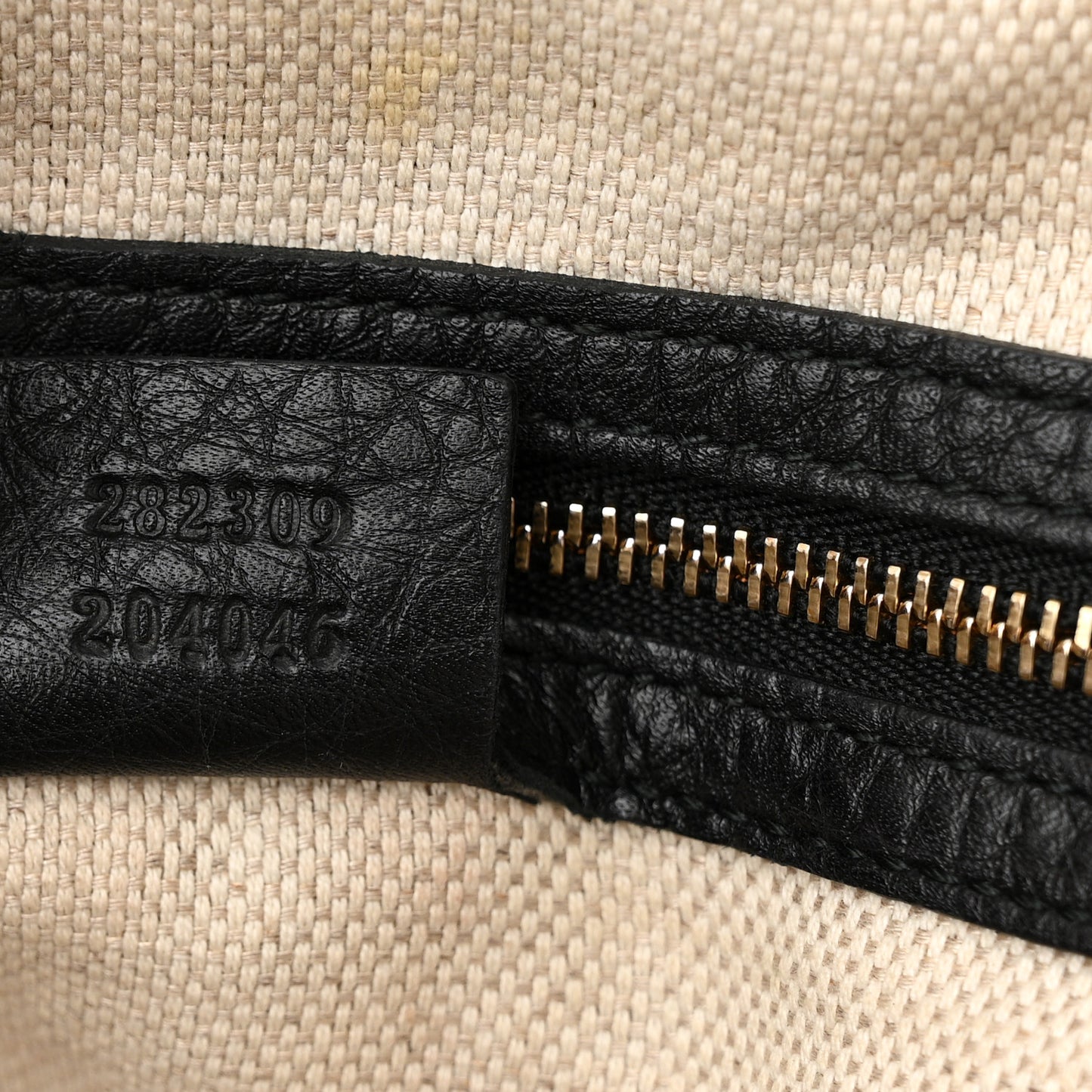 Pebbled Calfskin Medium Soho Shoulder Bag Black