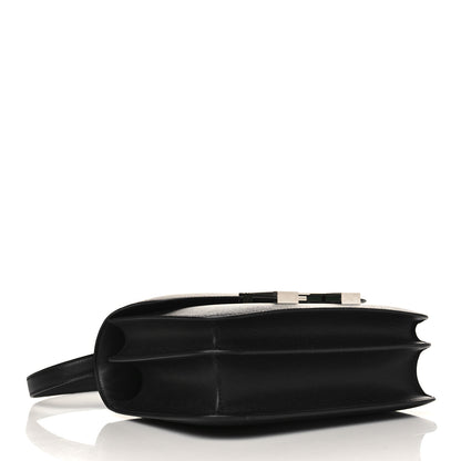 Hermes Madame Calfskin Lizard Constance 24 Black Ombre 4 of 10