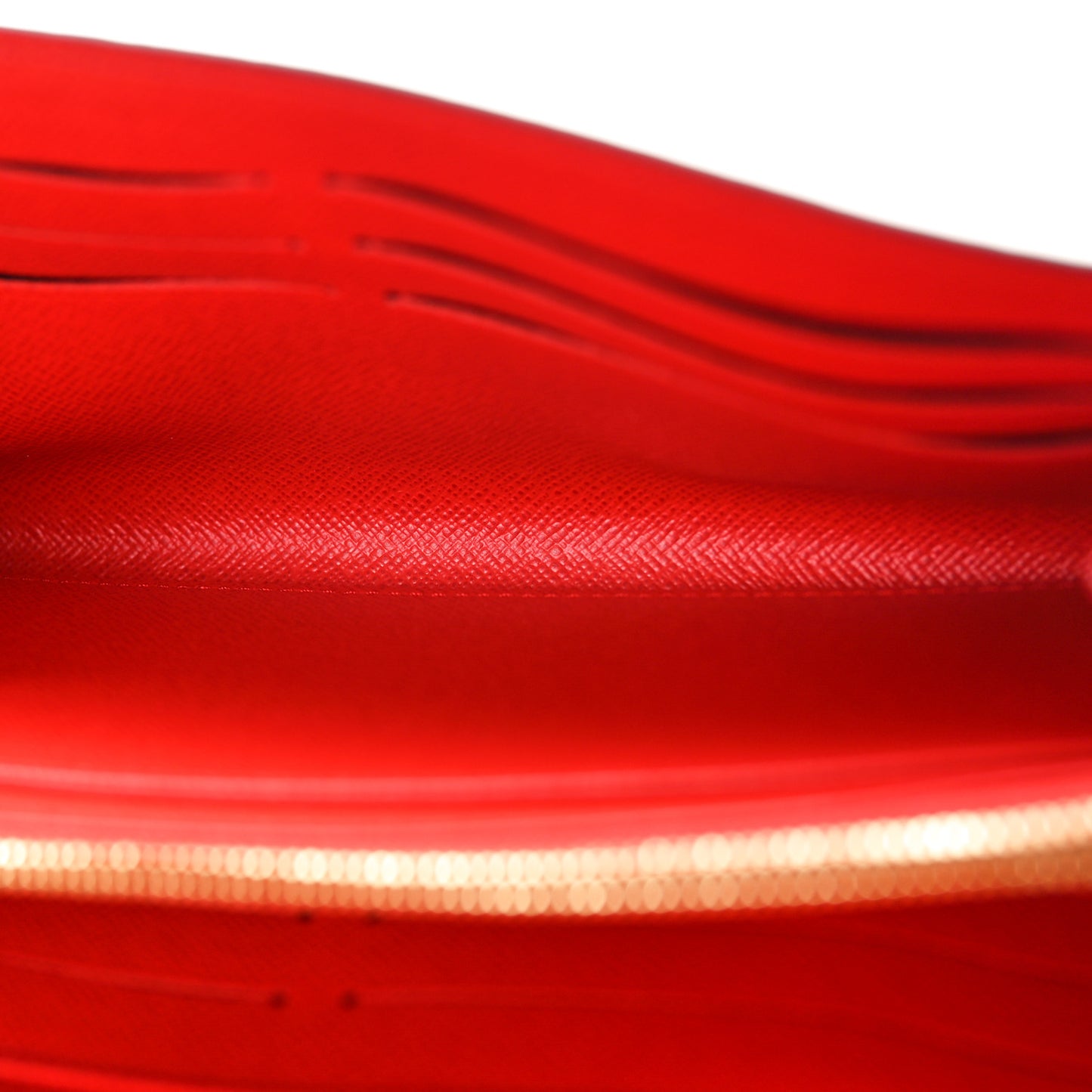 Monogram Sarah Wallet NM Coquelicot