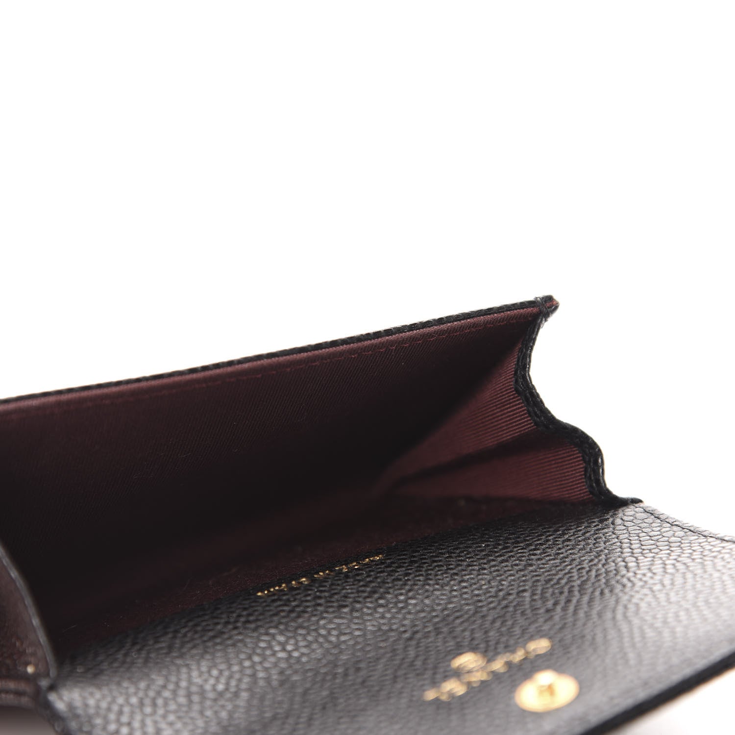 Chanel Caviar Quilted Flap Card Holder Black 5 of 9