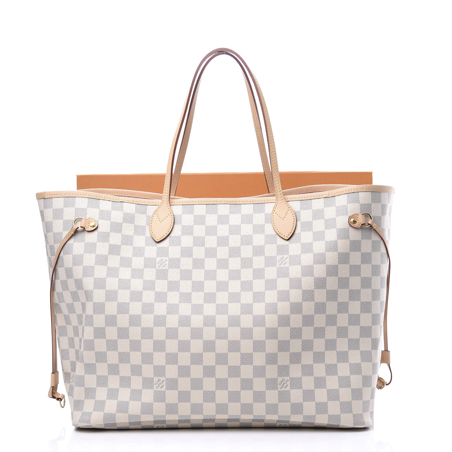 Louis Vuitton Damier Azur Neo Neverfull GM Rose Ballerine 12 of 12