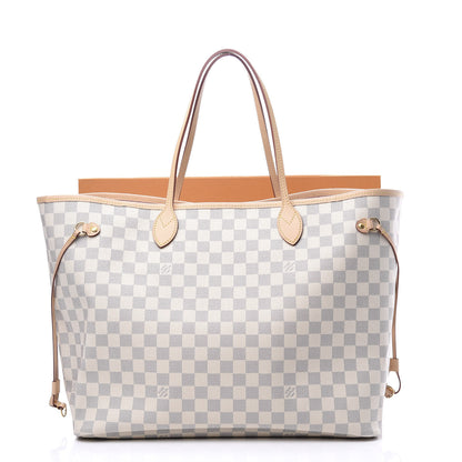 Louis Vuitton Damier Azur Neo Neverfull GM Rose Ballerine 12 of 12
