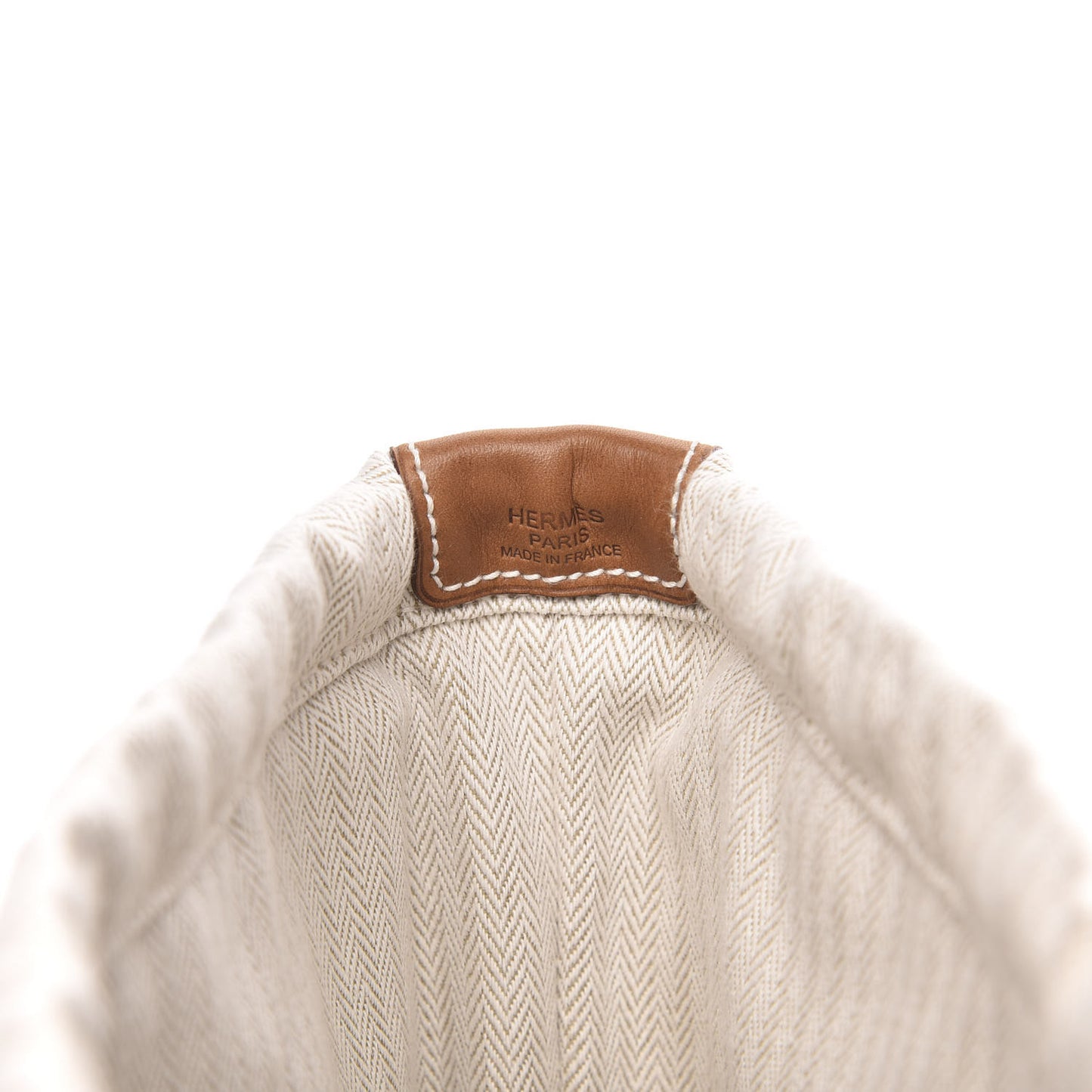 Canvas Barenia Fourbi 25 MM Pouch Naturel Fauve