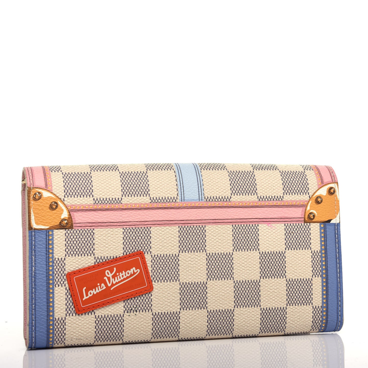 Damier Azur Summer Trunks Sarah Wallet NM