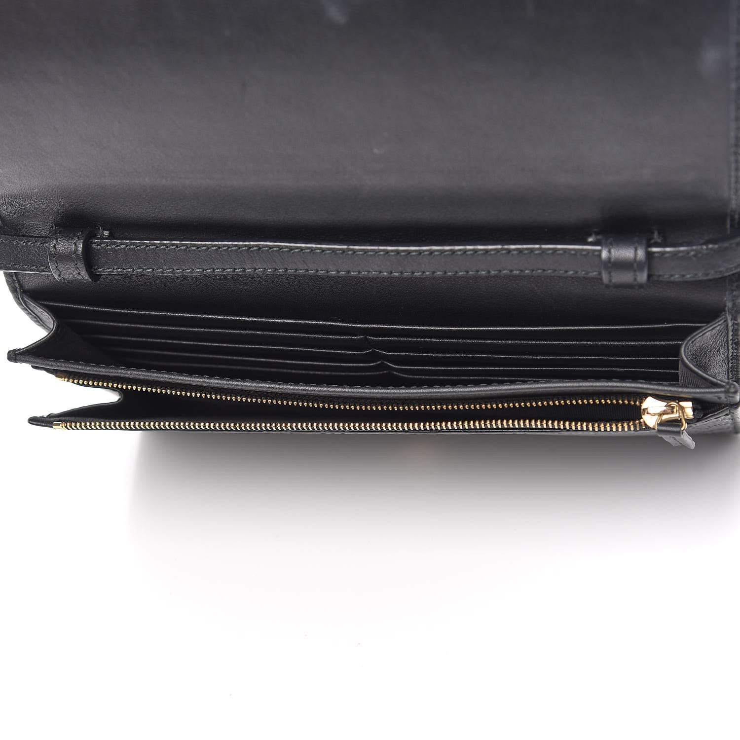 Gucci Microguccissima Crossbody Wallet Black 4 of 11