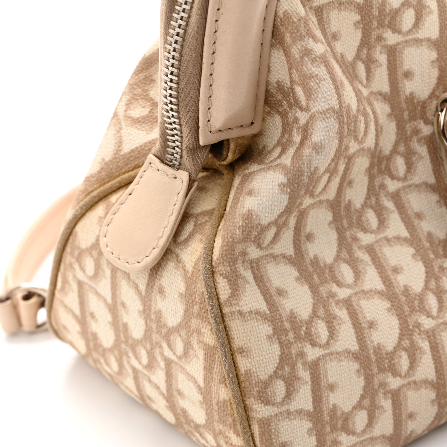 Christian Dior Monogram Trotter Romantique Zipped Tote Beige 16 of 16