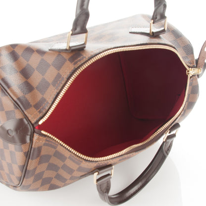 Louis Vuitton Damier Ebene Speedy 30 6 of 9