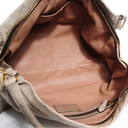 Prada Craquele Shoulder Bag Talco 5 of 9