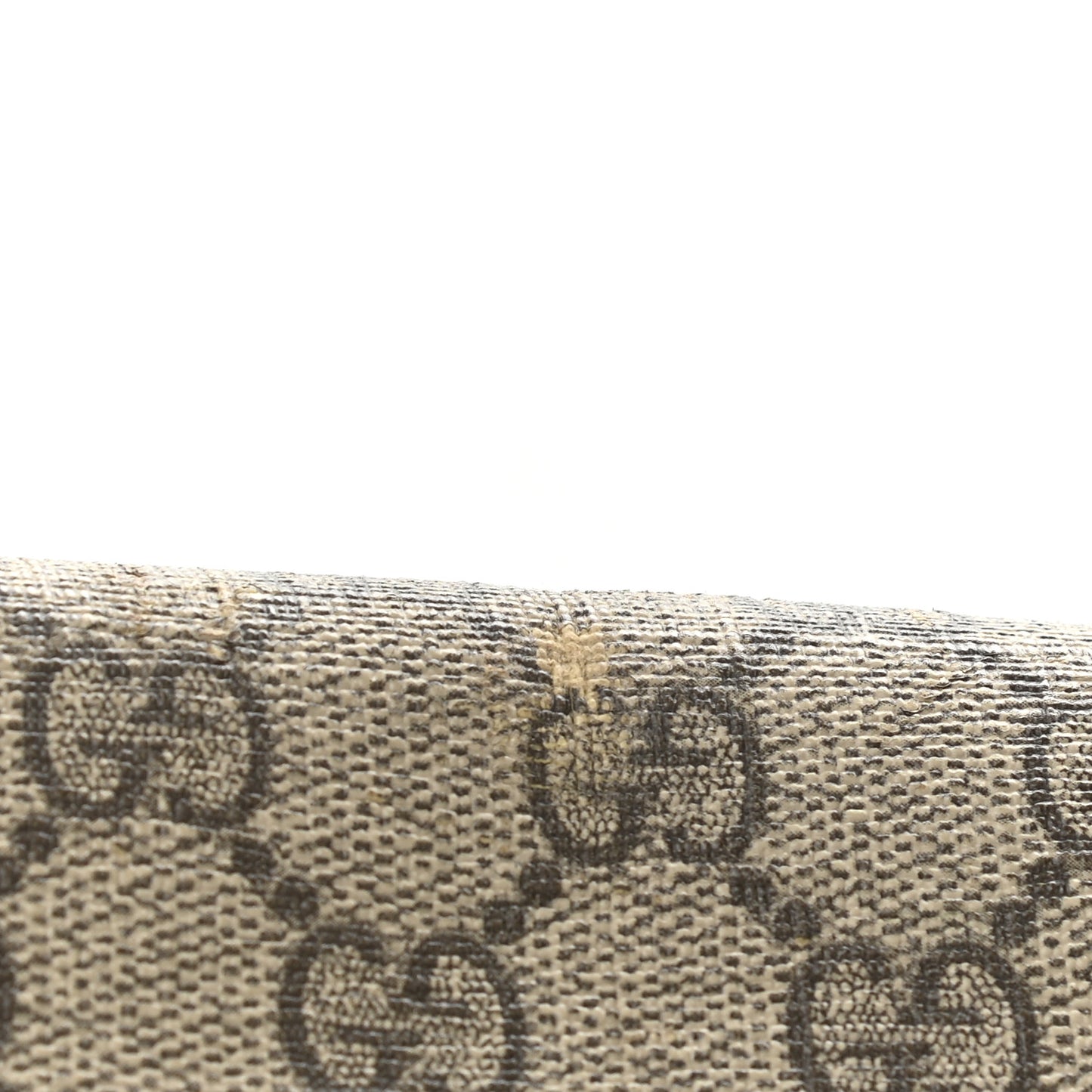 GG Monogram Flap Messenger Bag Beige Dark Brown