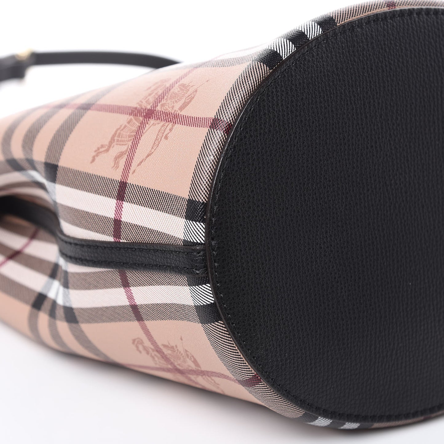 Haymarket Check Colours Small Lorne Bucket Crossbody Black