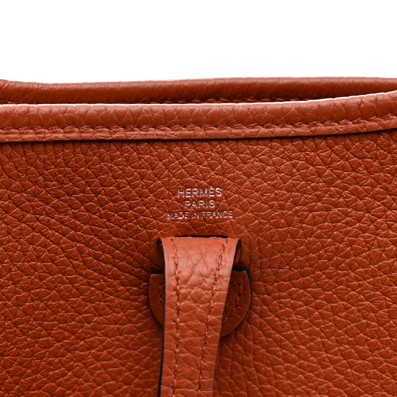 Hermes Taurillon Clemence Amazone Evelyne TPM Cuivre Rose Poupre 6 of 11