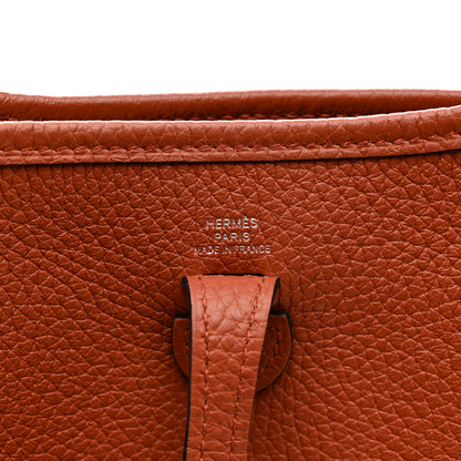 Hermes Taurillon Clemence Amazone Evelyne TPM Cuivre Rose Poupre 6 of 11