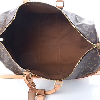 Louis Vuitton Monogram Keepall Bandouliere 55 5 of 10