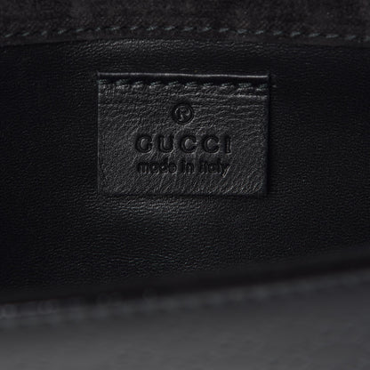Gucci Patent Microguccissima Small Broadway Clutch Black 6 of 10