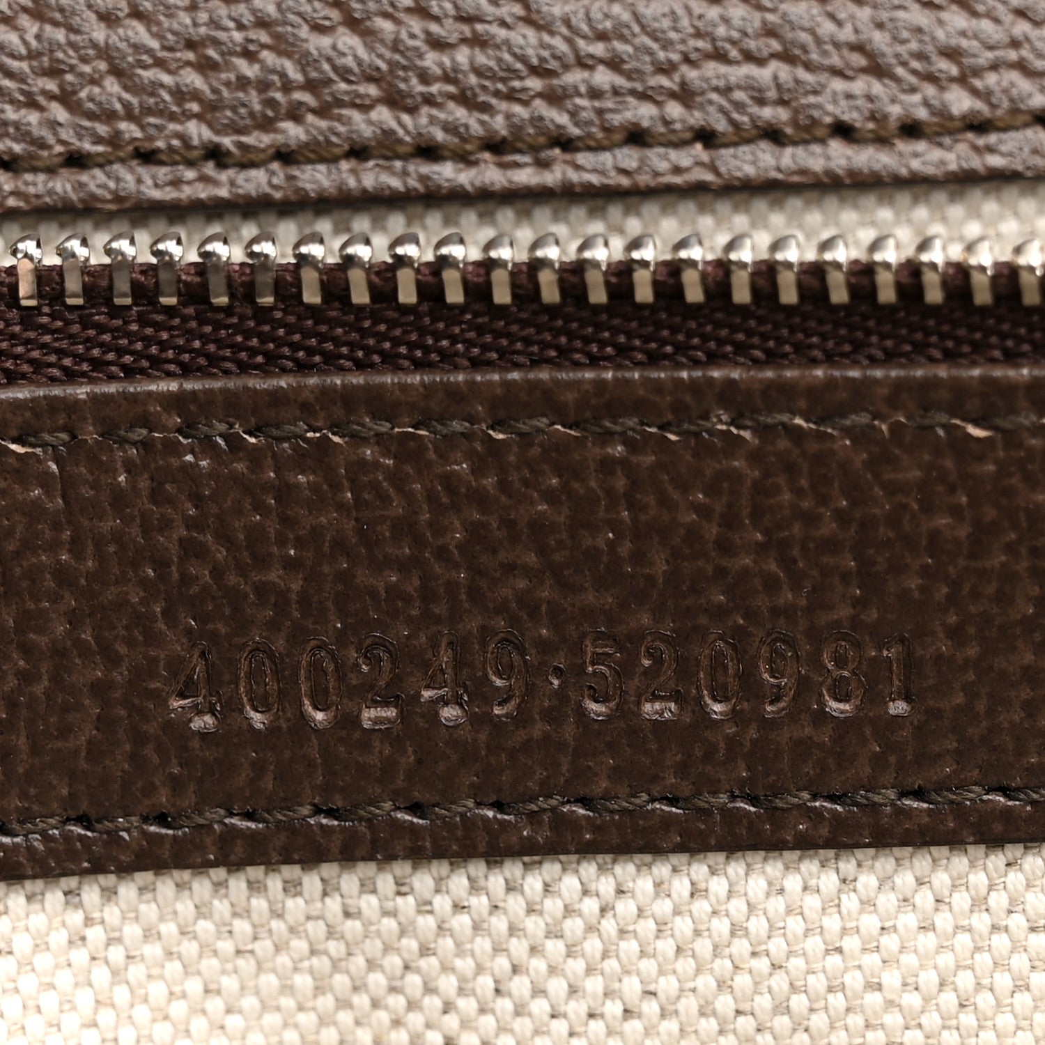 Gucci Monogram Jumbo GG Textured Dollar Calfskin Small Dionysus Shoulder Bag Camel Ebony New Acero 6 of 11