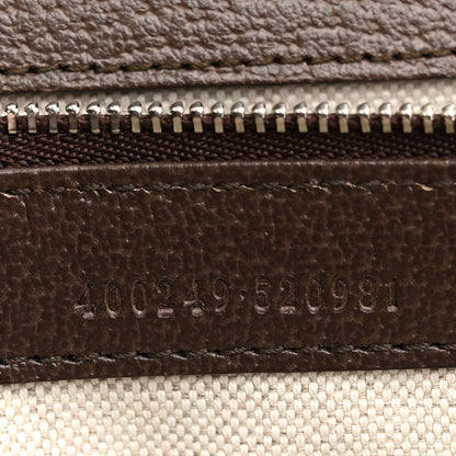 Gucci Monogram Jumbo GG Textured Dollar Calfskin Small Dionysus Shoulder Bag Camel Ebony New Acero 6 of 11