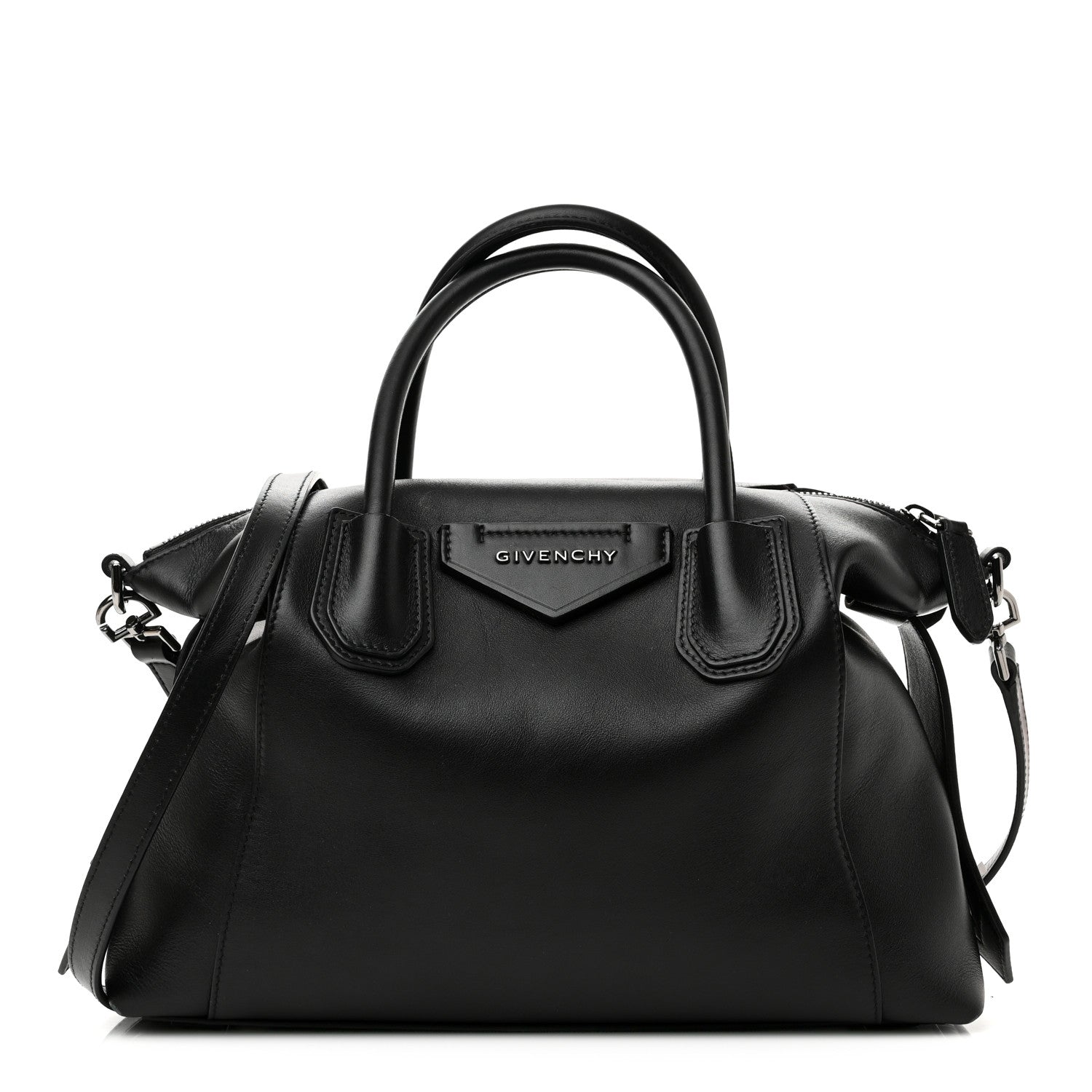 Givenchy Smooth Calfskin Small Soft Antigona Black 1 of 12