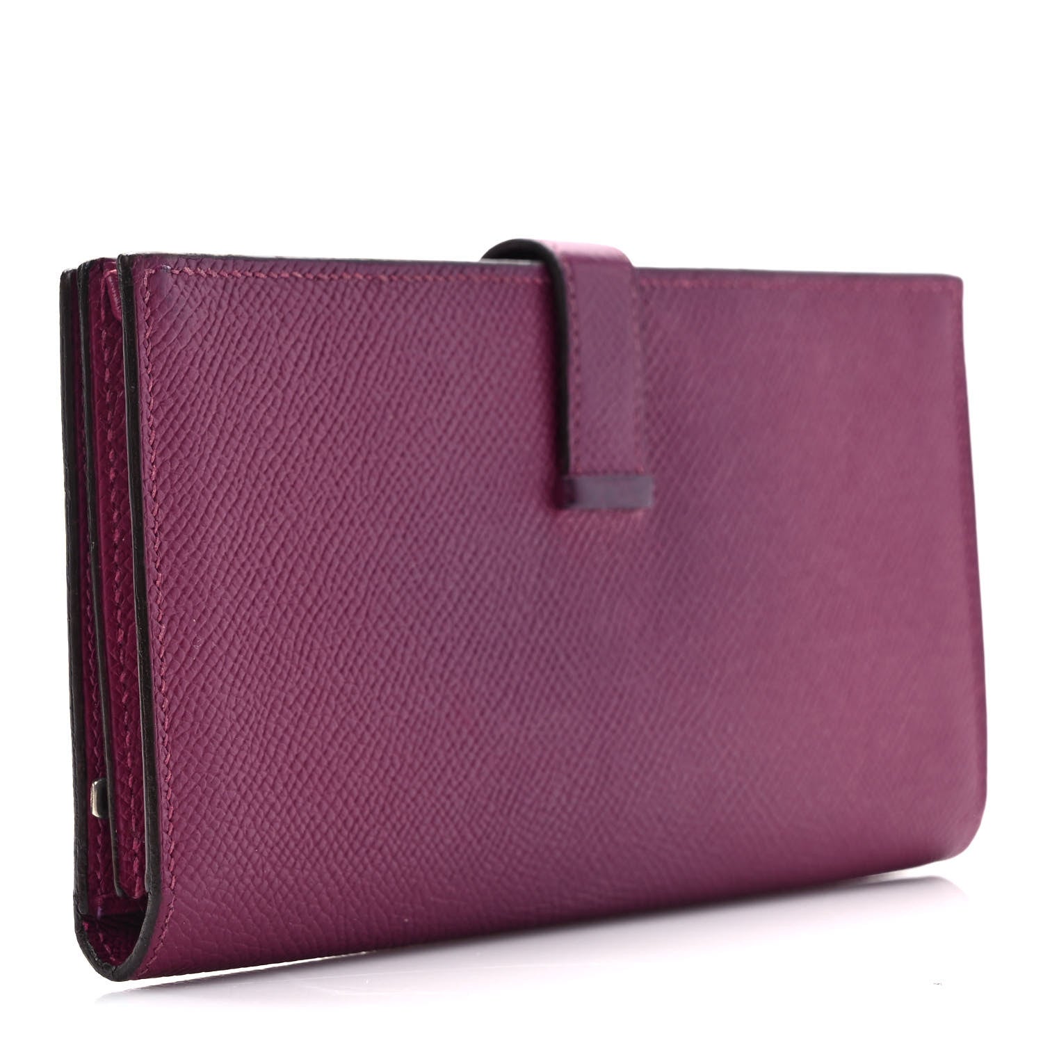 Hermes Epsom Bearn Gusset Wallet Tosca 4 of 7