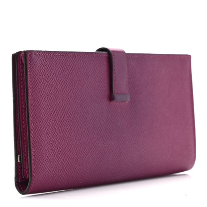 Hermes Epsom Bearn Gusset Wallet Tosca 4 of 7