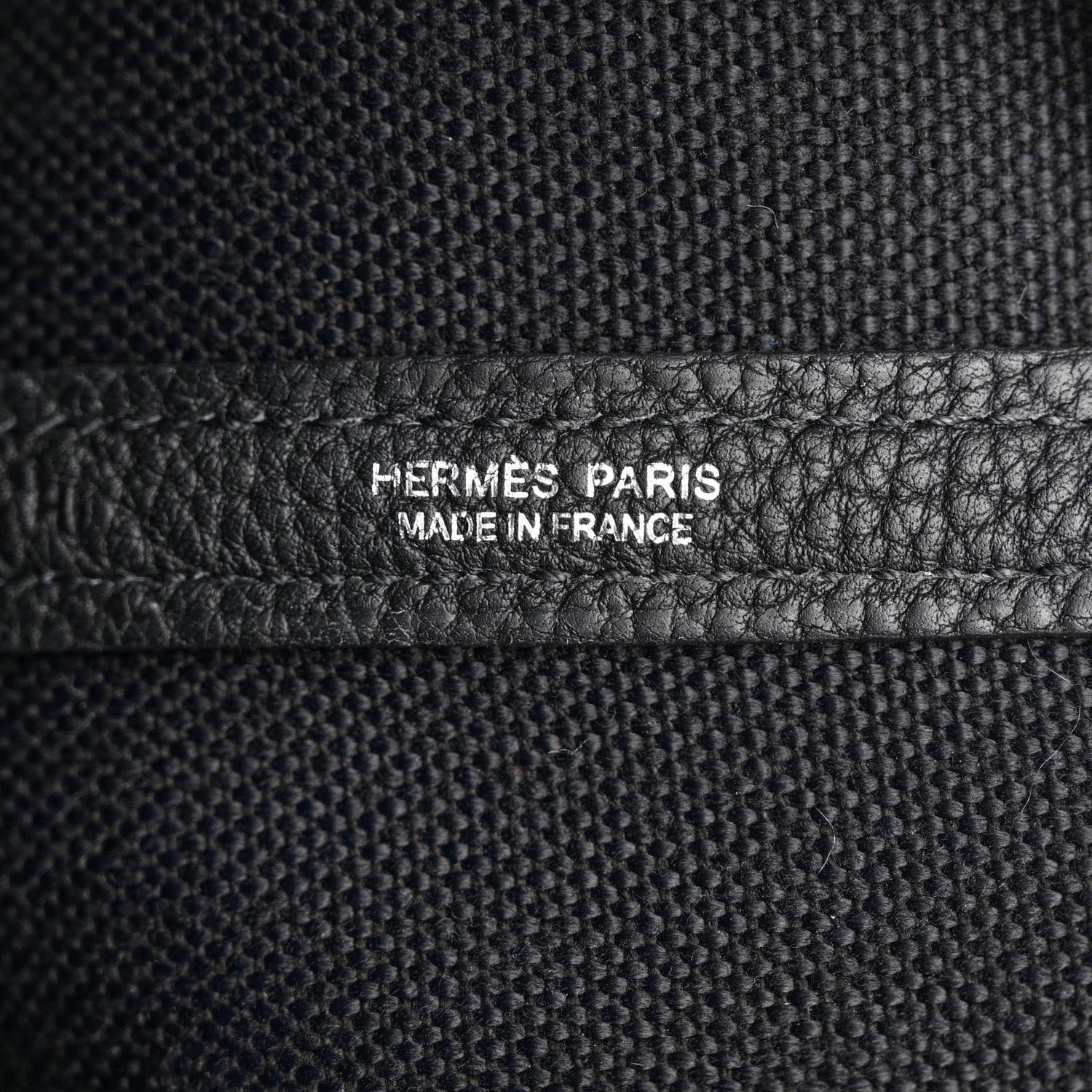 Hermes Military Toile Negonda Garden File 28 Black 5 of 10