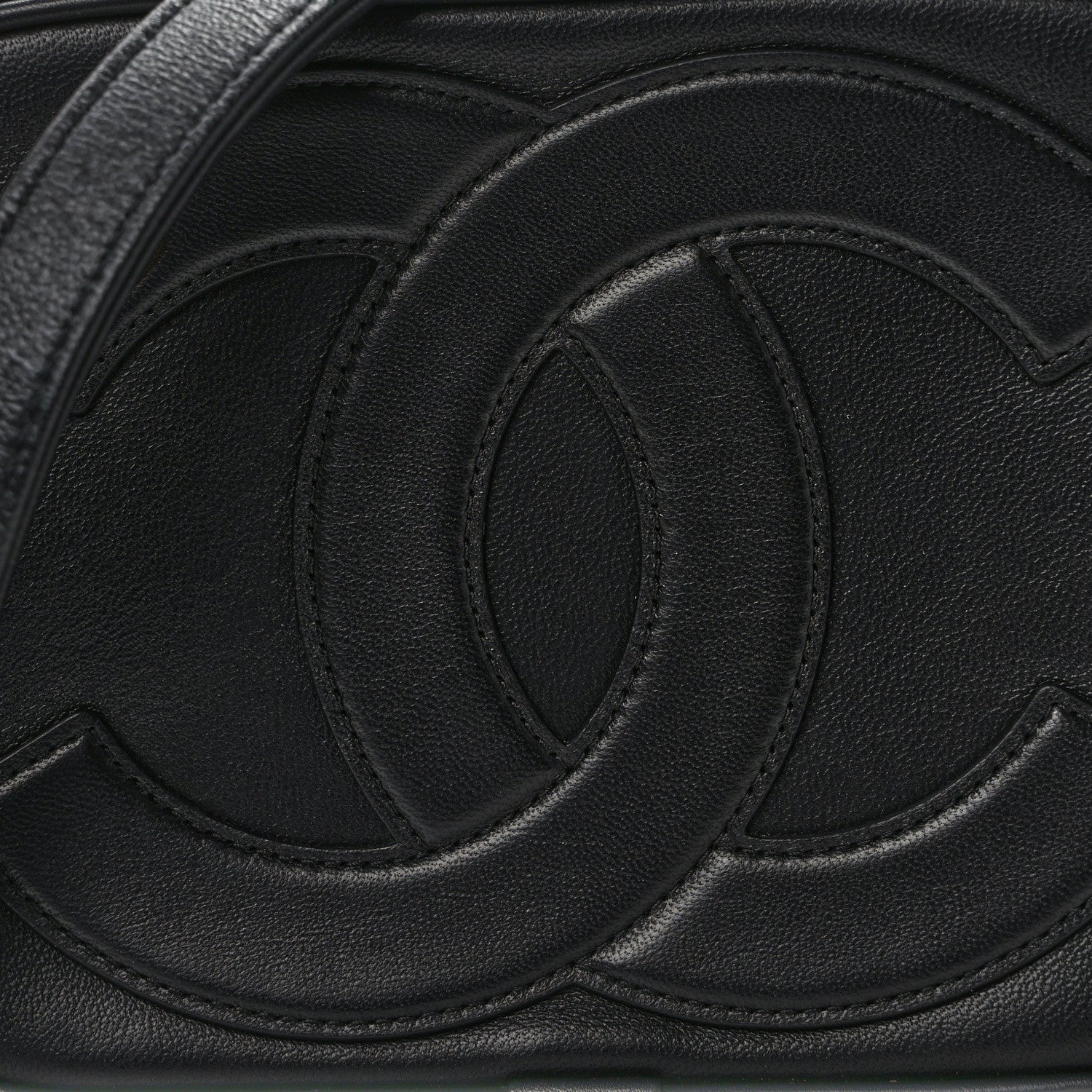 Chanel Lambskin CC Mania Camera Case Black 8 of 12