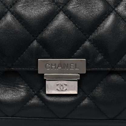 Chanel Calfskin Quilted Accordion Flap Black 8 of 15