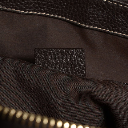 Gucci Crystal Monogram Calfskin Large Business Tote Brown 16 of 18