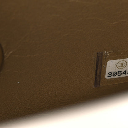 Chanel Calfskin Quilted Crystal Pearl Mini Flap Bag White 7 of 11