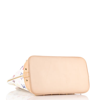 Louis Vuitton Monogram Multicolor Alma White 4 of 7