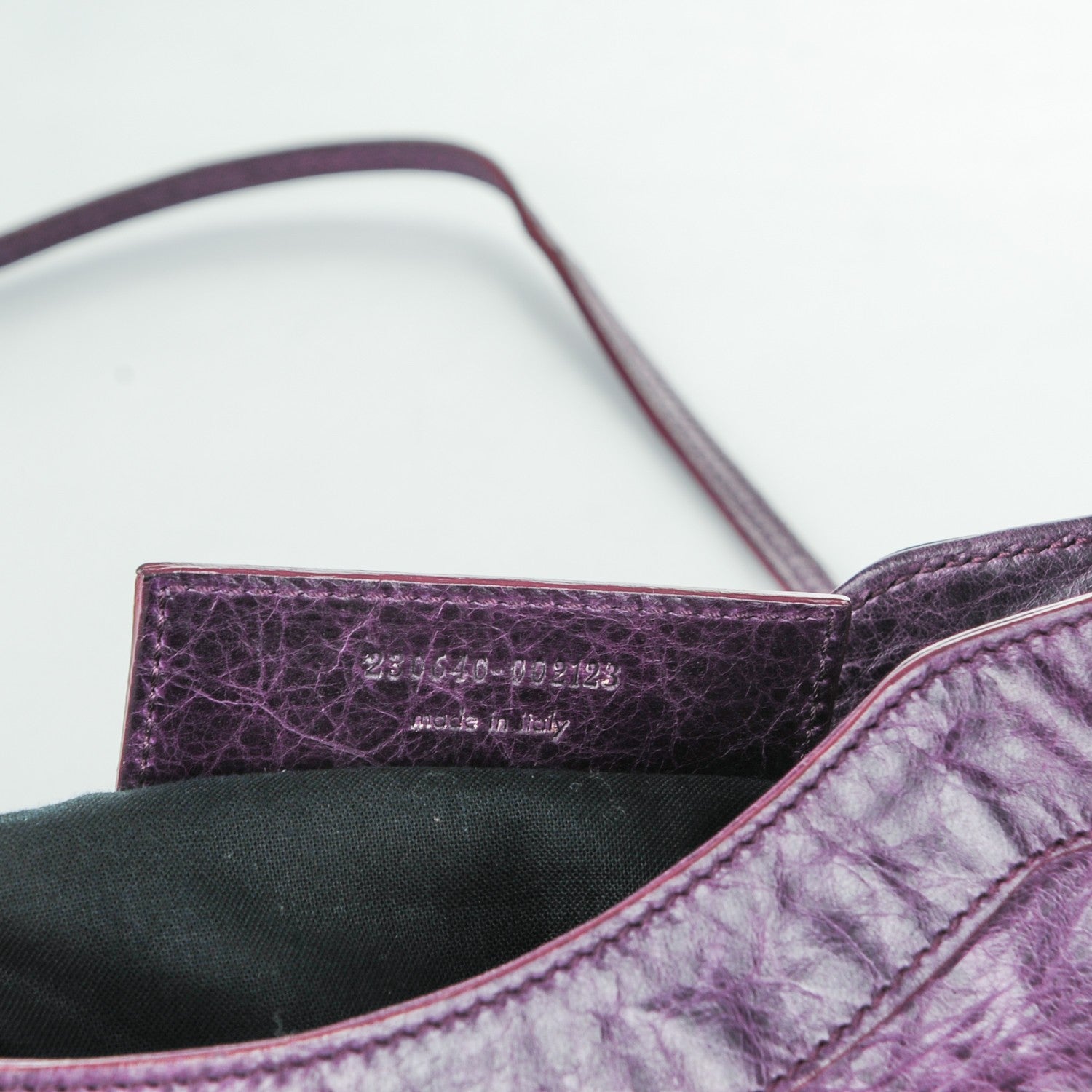 Balenciaga Agneau Giant 12 Silver Hardware Hip Violet 7 of 10