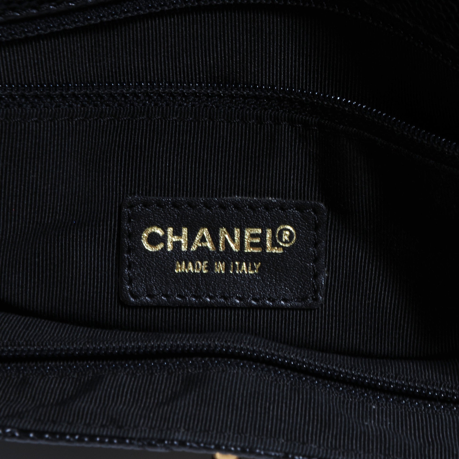 Chanel Caviar Diamond Stitched Shoulder Bag Black 6 of 8