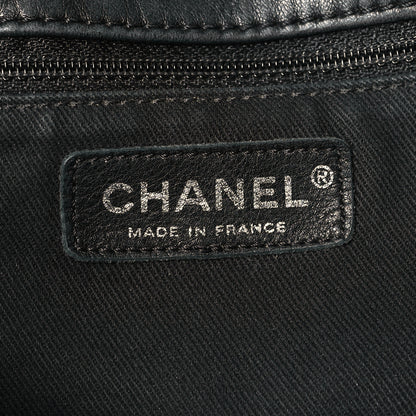 Chanel Lambskin Large Sharpei Shoulder Bag Black 6 of 10