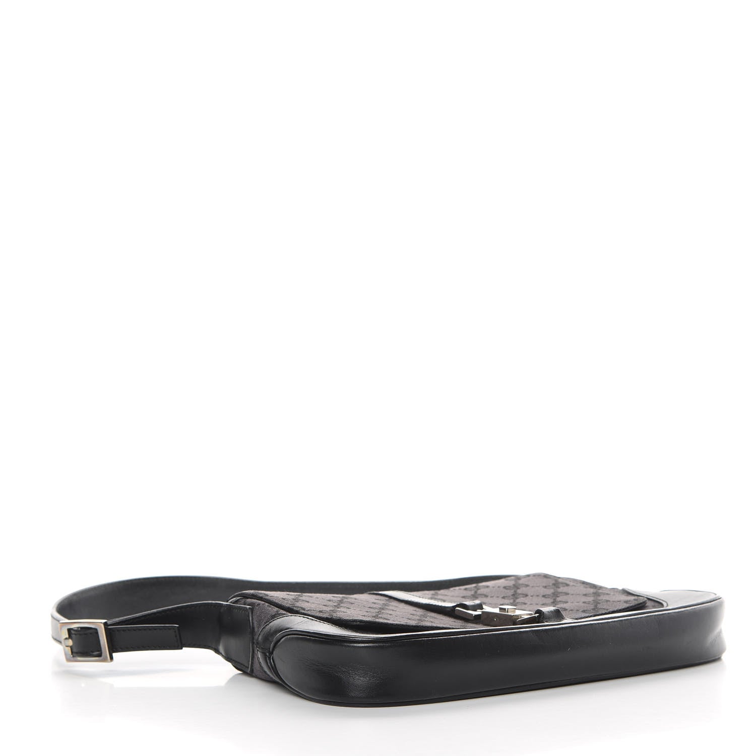 Gucci Monogram Small Jackie O Hobo Black 4 of 14