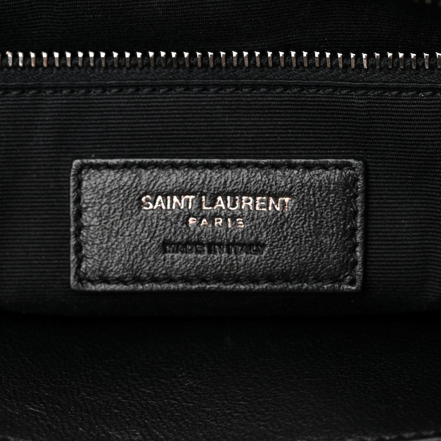 Saint Laurent Crinkled Calfskin Matelasse Monogram Medium Niki Chain Satchel Fog 6 of 10