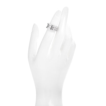 Bulgari 18K White Gold B.Zero1 Three-Band Ring 47 4 2 of 5
