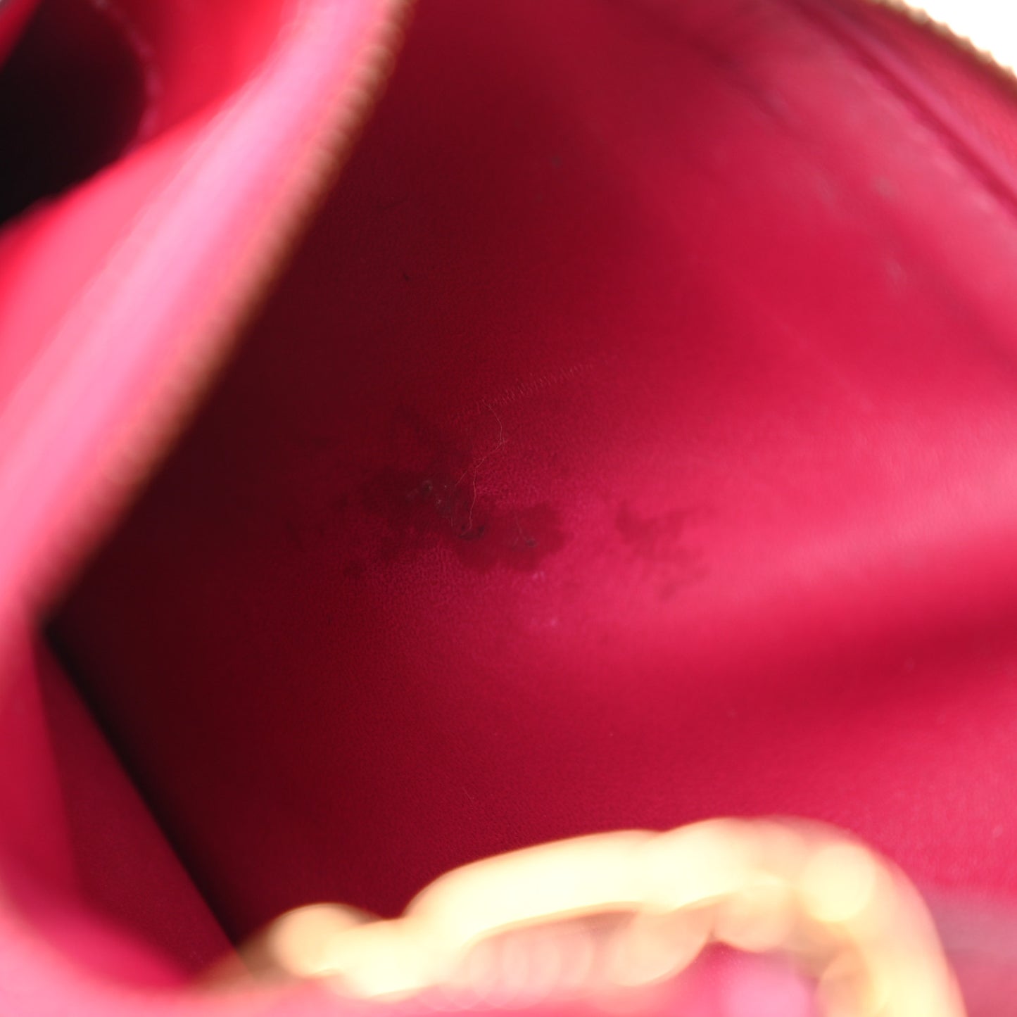Vernis Key Pouch Rose Indien