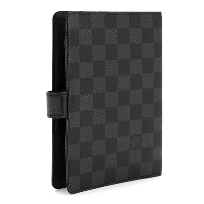 Louis Vuitton Damier Graphite Medium Ring Agenda Cover 3 of 8