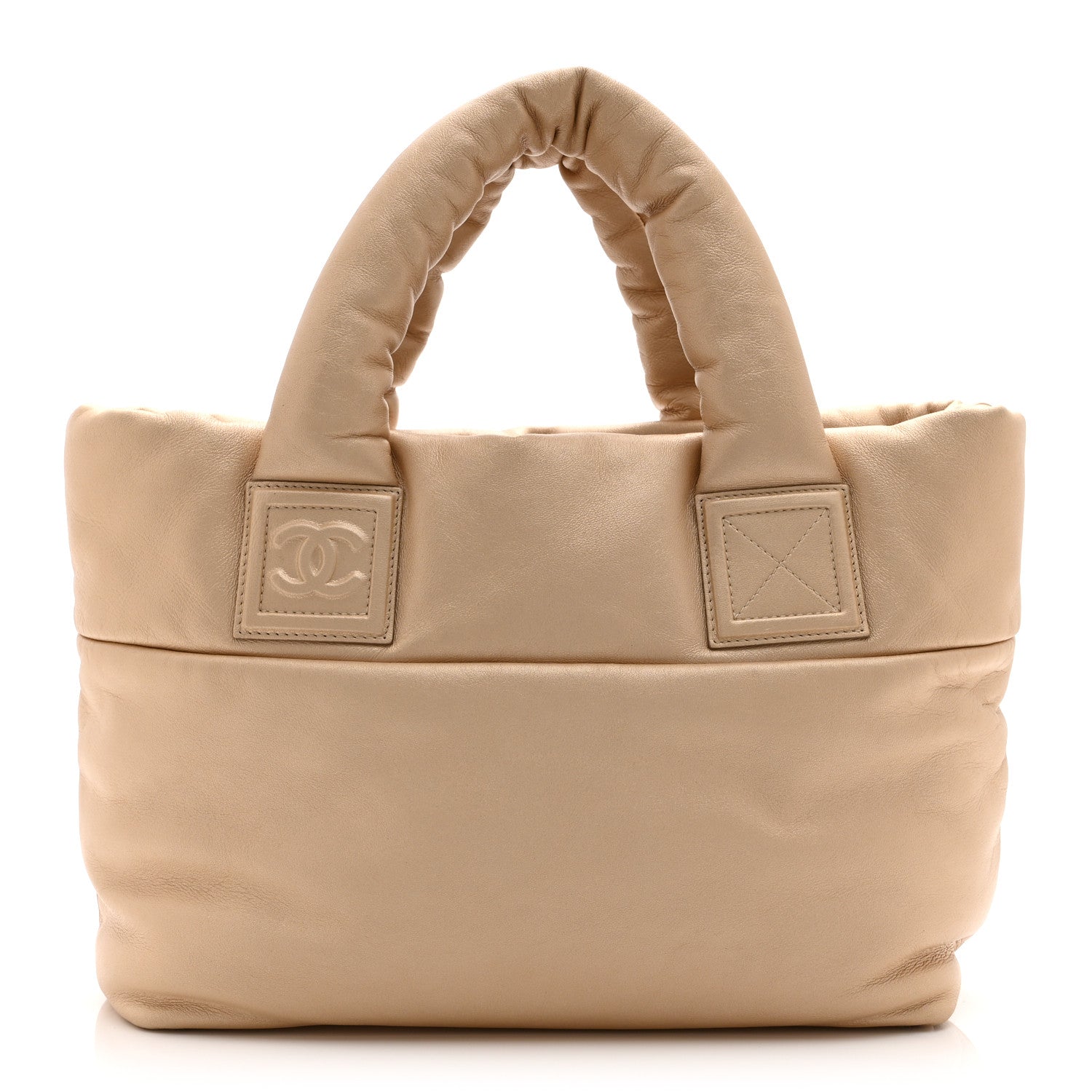 Chanel Metallic Lambskin Medium Coco Cocoon Reversible Tote Light Gold 1 of 9