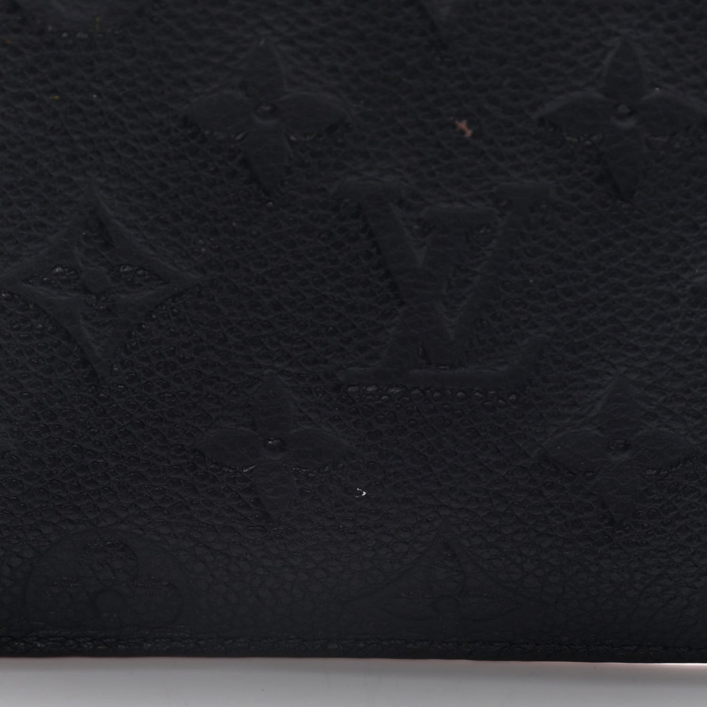 Empreinte Felicie Chain Wallet Zippered Insert Marine Rouge