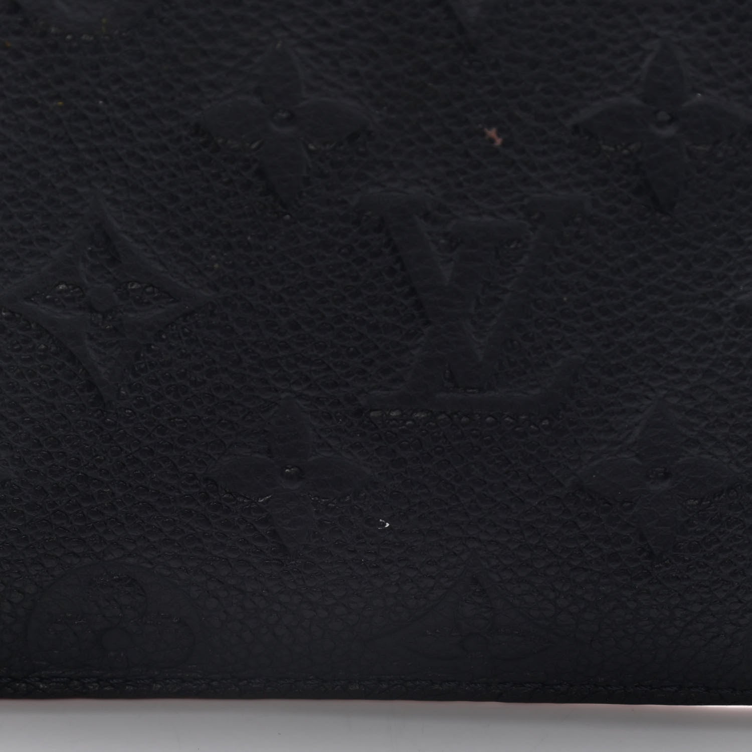 Louis Vuitton Empreinte Felicie Chain Wallet Zippered Insert Marine Rouge 14 of 14