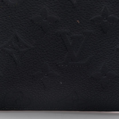 Louis Vuitton Empreinte Felicie Chain Wallet Zippered Insert Marine Rouge 14 of 14