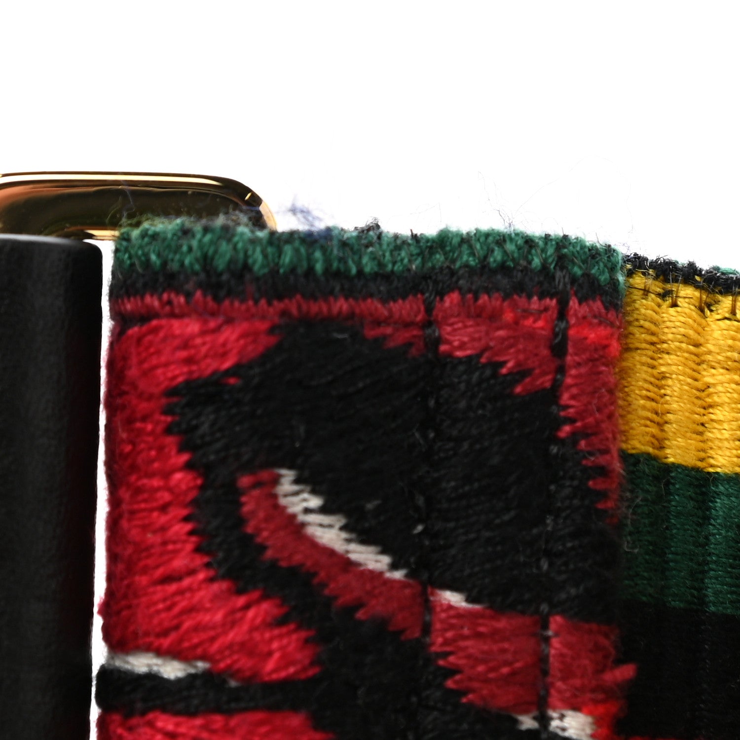 Valentino Garavani Canvas Tie Dye Embroidered Rockstud Guitar Strap Multicolor 4 of 6
