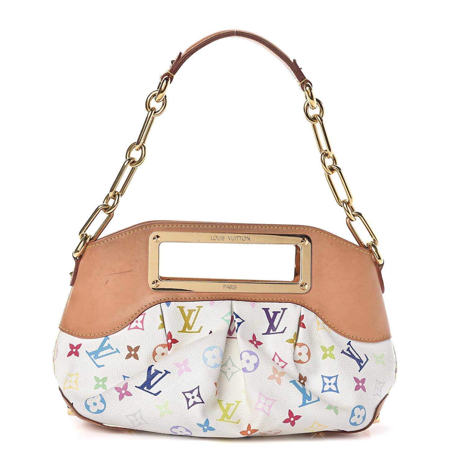 Louis Vuitton Monogram Multicolor Judy PM White 1 of 9