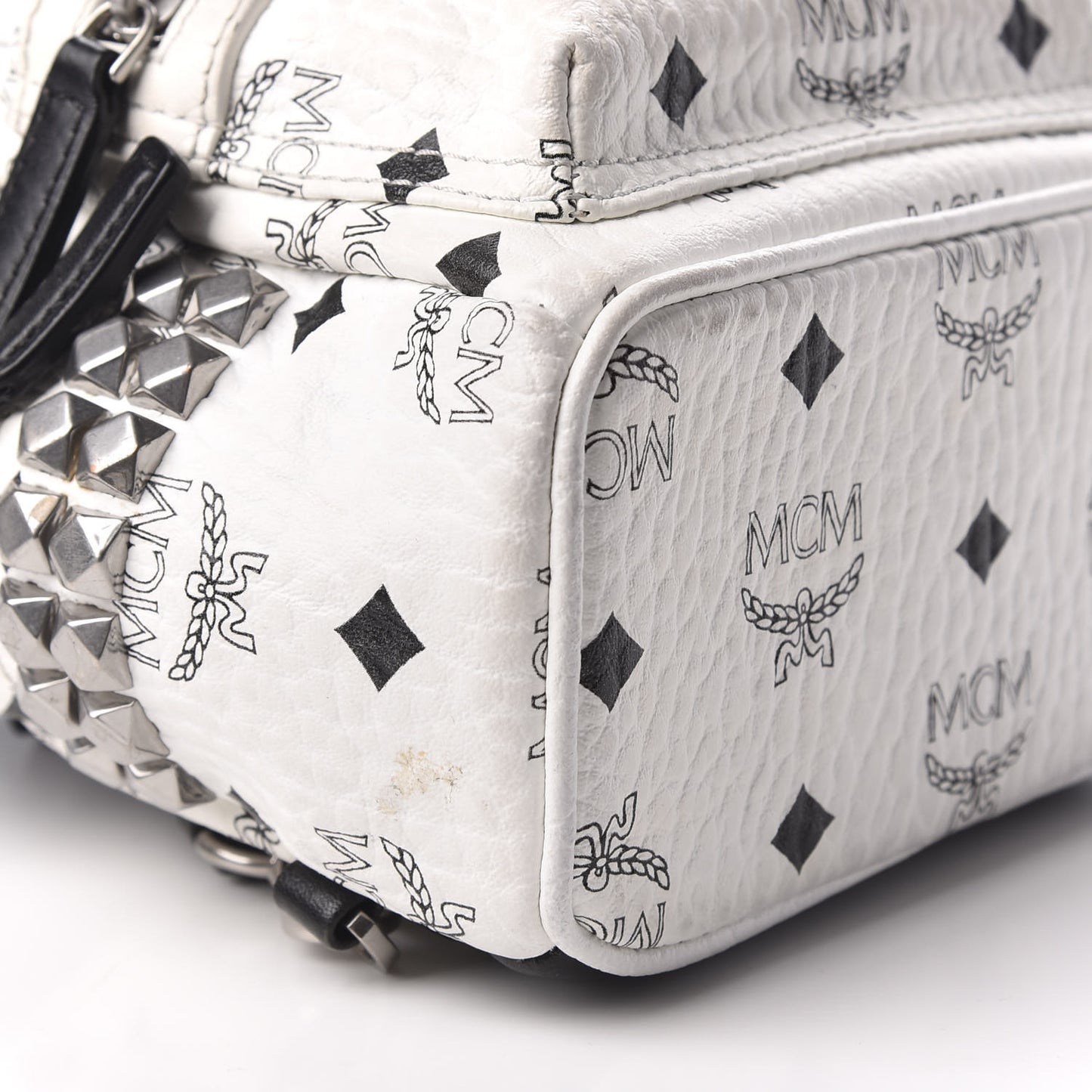 Visetos Side Stud X-Mini Stark Bebe Boo Backpack White