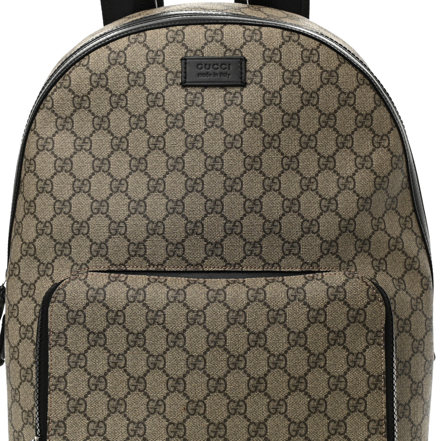 Gucci GG Supreme Monogram Medium Backpack Black 8 of 14