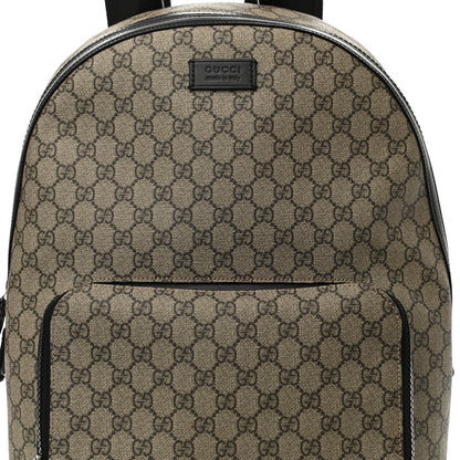 Gucci GG Supreme Monogram Medium Backpack Black 8 of 14