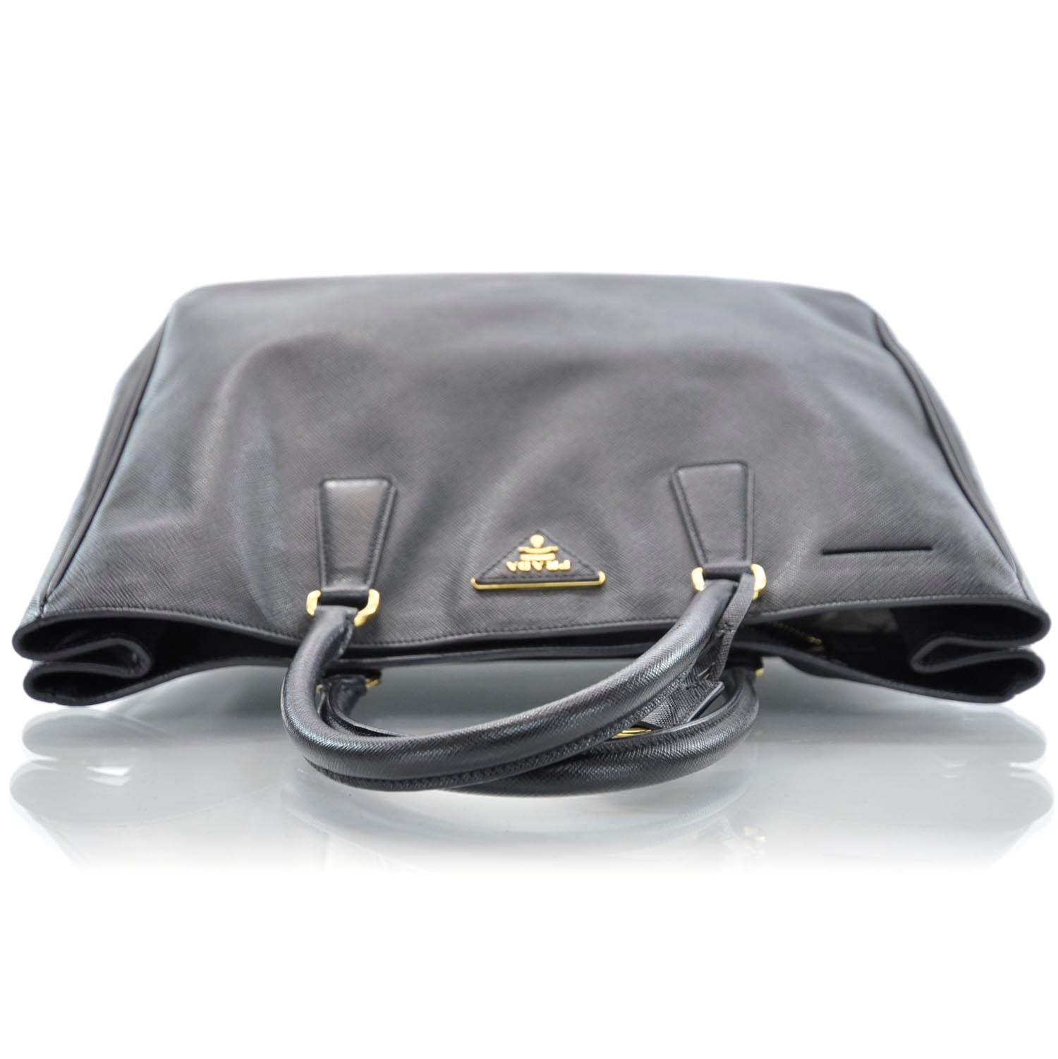 Prada Saffiano Lux Tote Nero Black 5 of 10