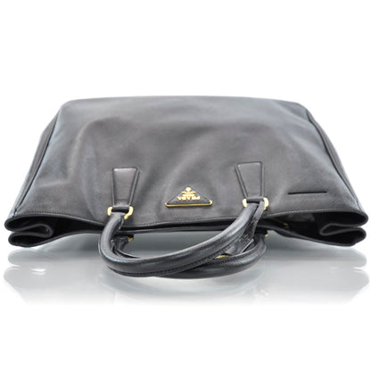 Prada Saffiano Lux Tote Nero Black 5 of 10