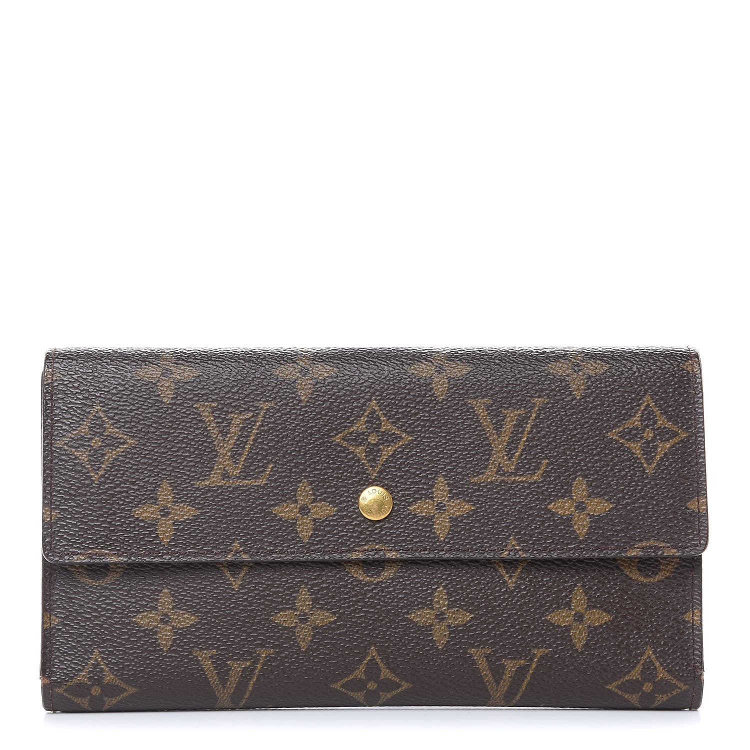 Louis Vuitton Monogram Porte Tresor International Wallet 1 of 11